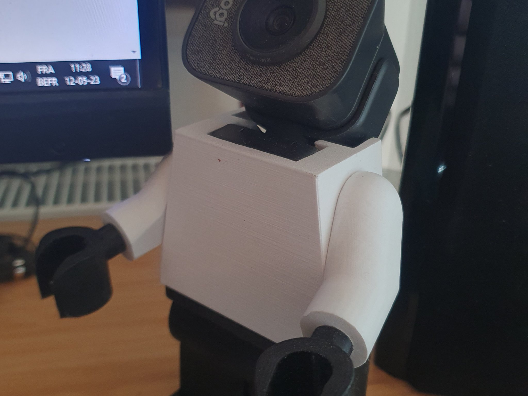 Giá đỡ webcam Logitech Streamcam dạng bipod