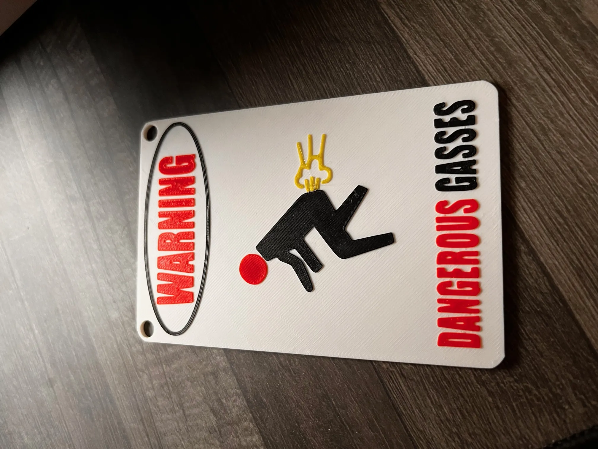 Cảnh báo khí độc với biểu tượng an toàn