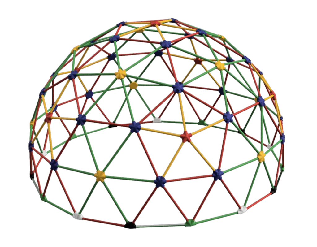 Mô hình mái vòm địa chất 3V đường kính 40cm