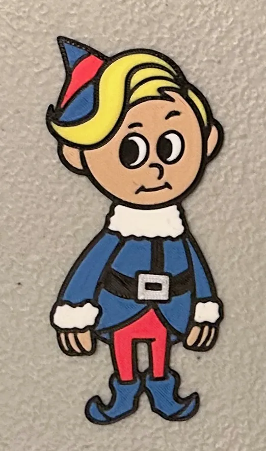 Nam châm Hermey người yêu màu sắc 7 màu