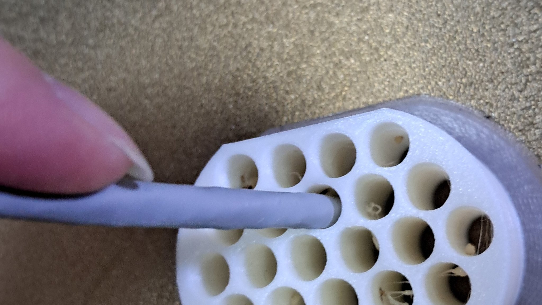 Bộ xếp chồng 24 lõi với lỗ 8mm dài 30mm cho Cat6