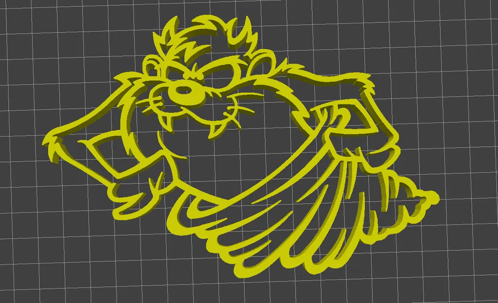 Nghệ thuật treo tường Taz độc đáo