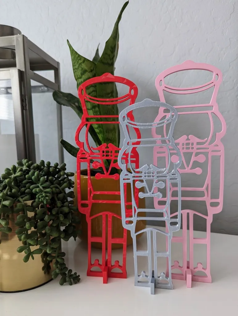 Nhân vật người gãy hạt trang trí Giáng Sinh