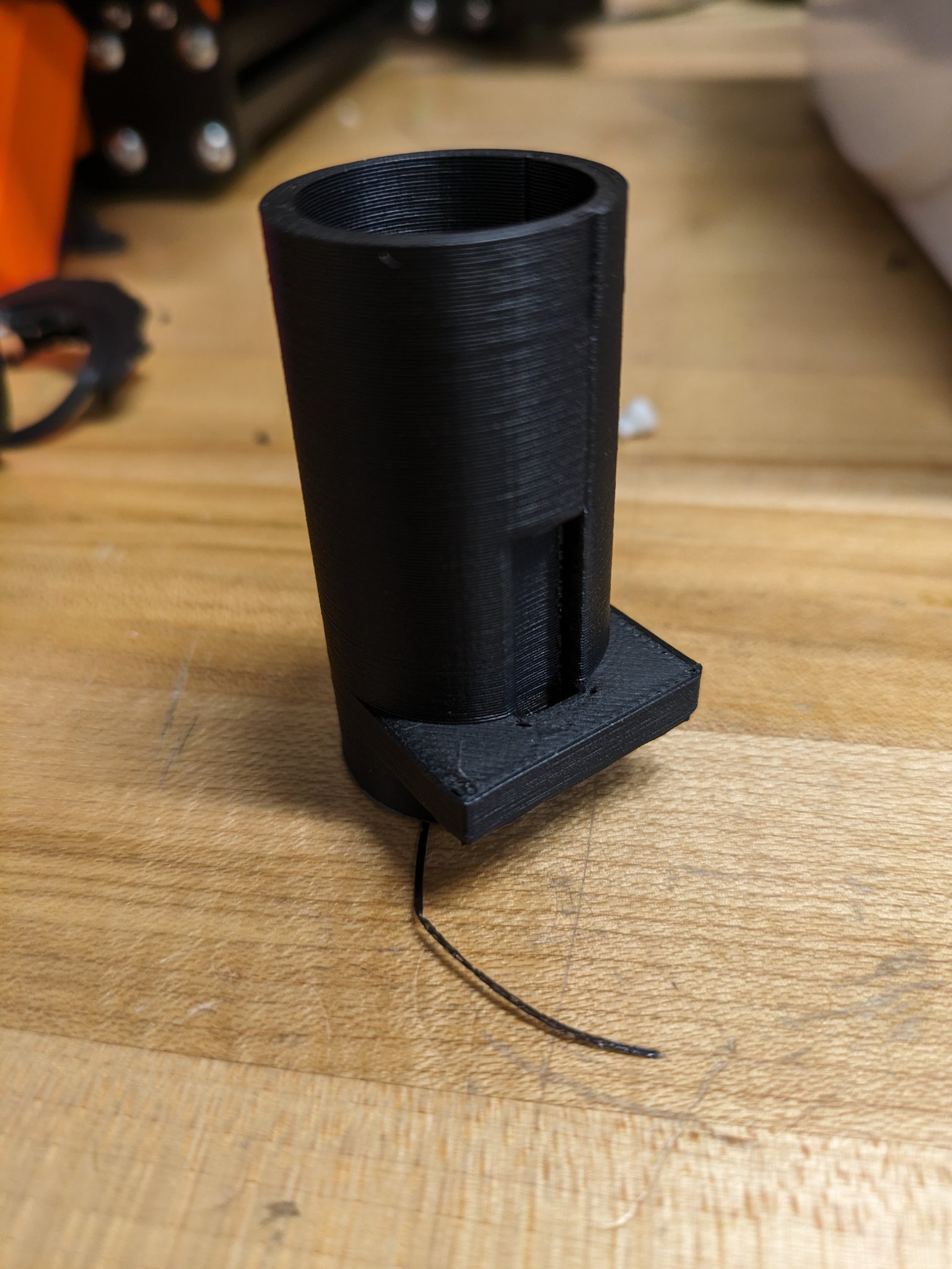 Cánh tay gắn hướng dẫn filament TAZ - Phiên bản dây buộc