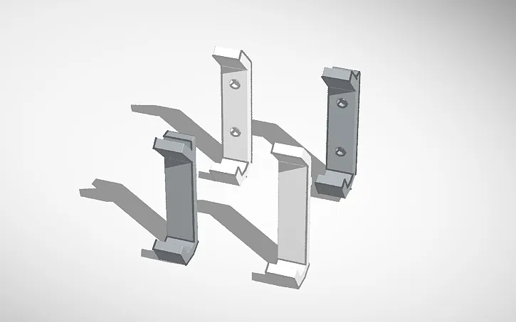 Móc treo áo với hai kiểu gắn khác nhau