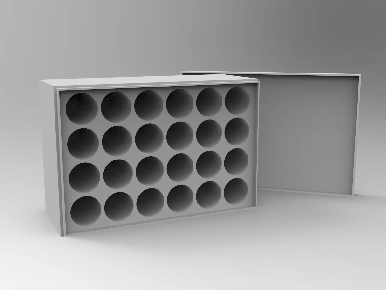 Hộp đựng đạn shotgun 12 gauge cho 24 viên đạn