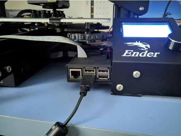 Tiêu đề Ender 3 Raspberry Pi 4 Mount Tóm tắt Một hộp đựng đơn