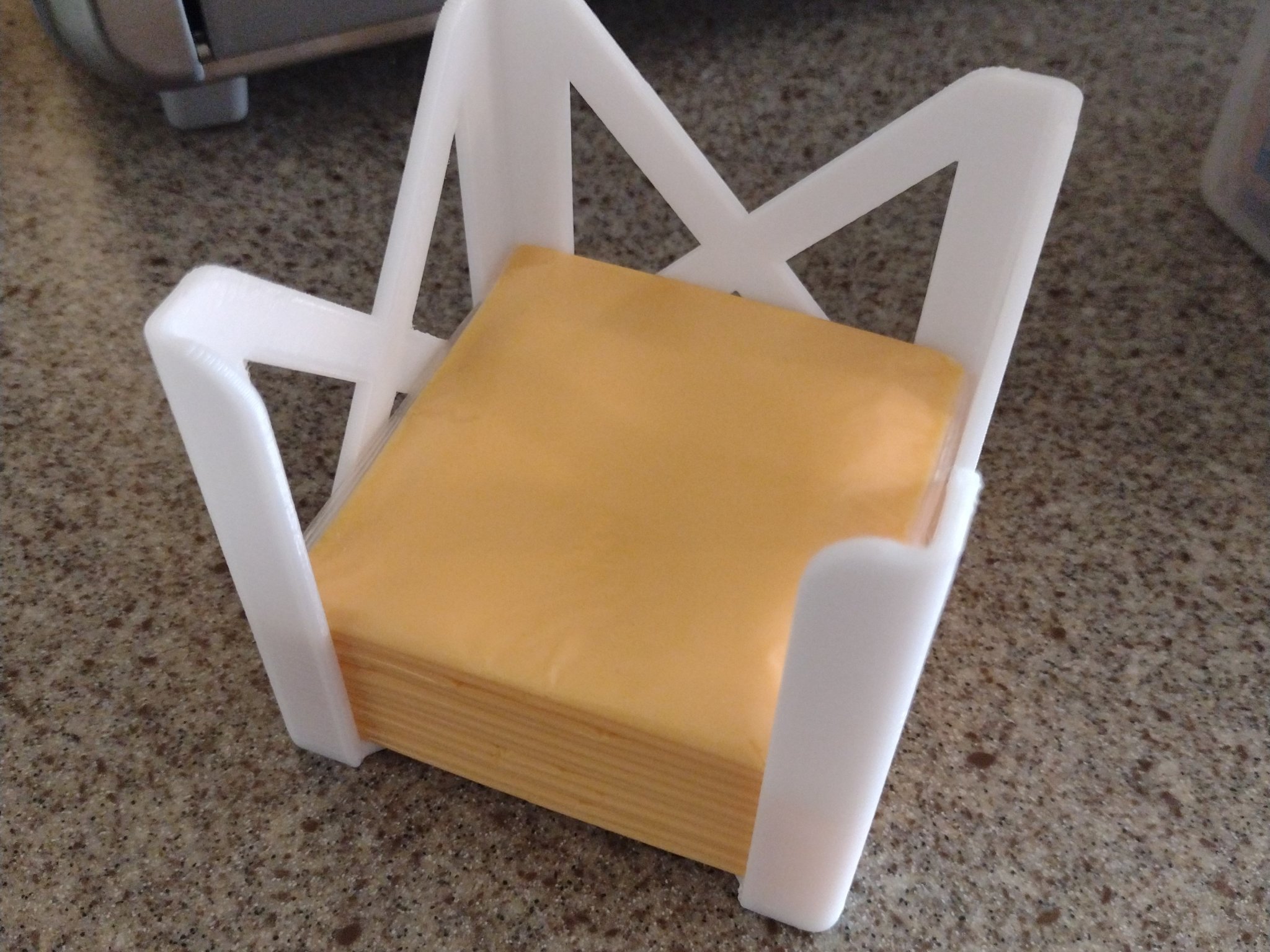 Giá Đỡ Lát Phô Mai ("Kraft Singles") Có Thanh Chéo