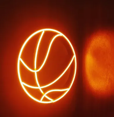 Tiêu đề bảng hiệu đèn neon bóng rổ Tóm tắt Nó có đường