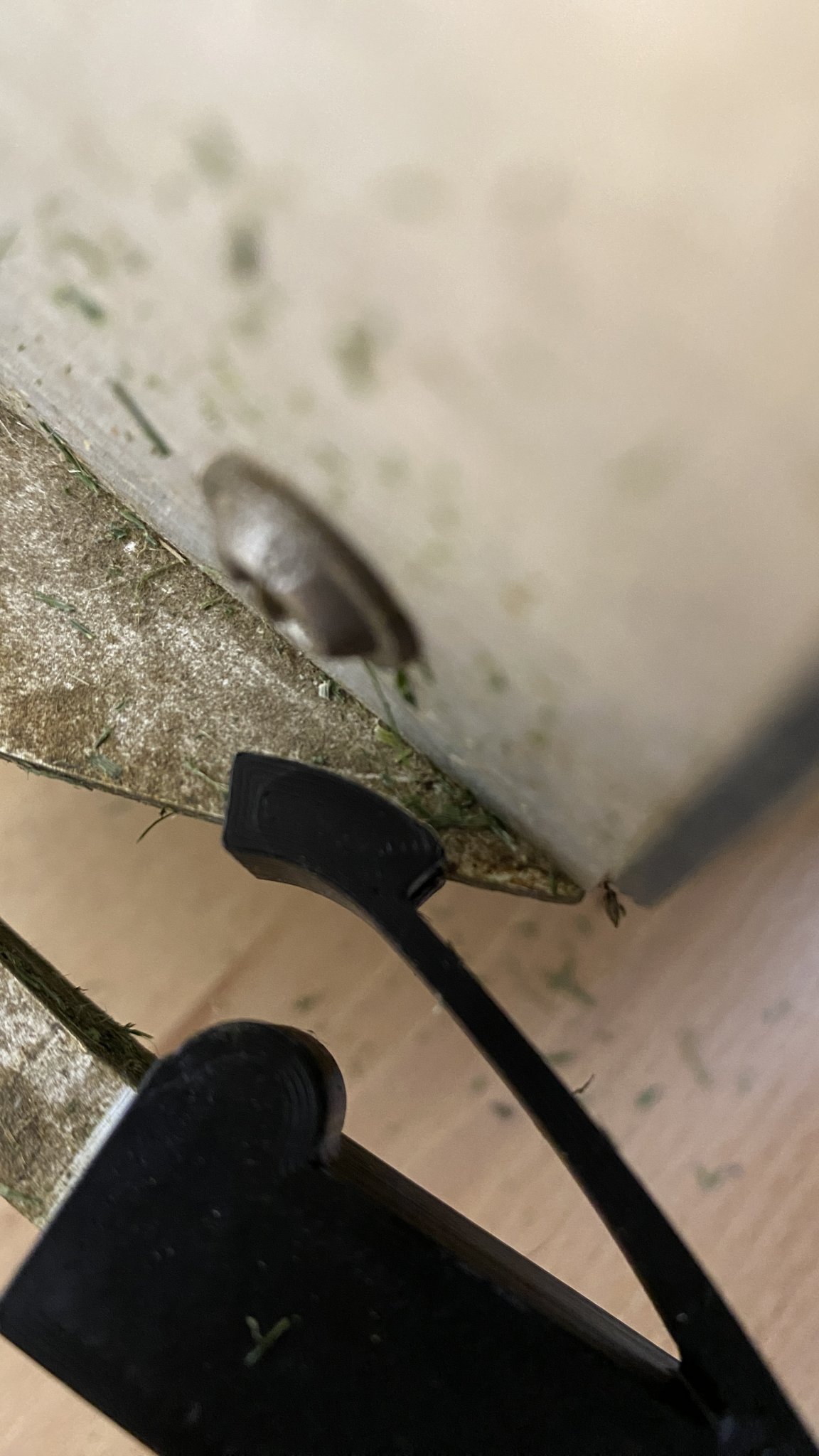 Ardumower robotic lawnmower additional bumper spring