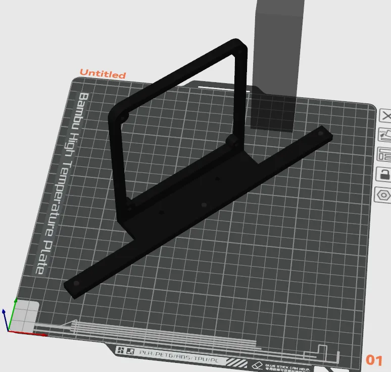 Giá Đỡ Tản Nhiệt VzBot VZ235 120mm