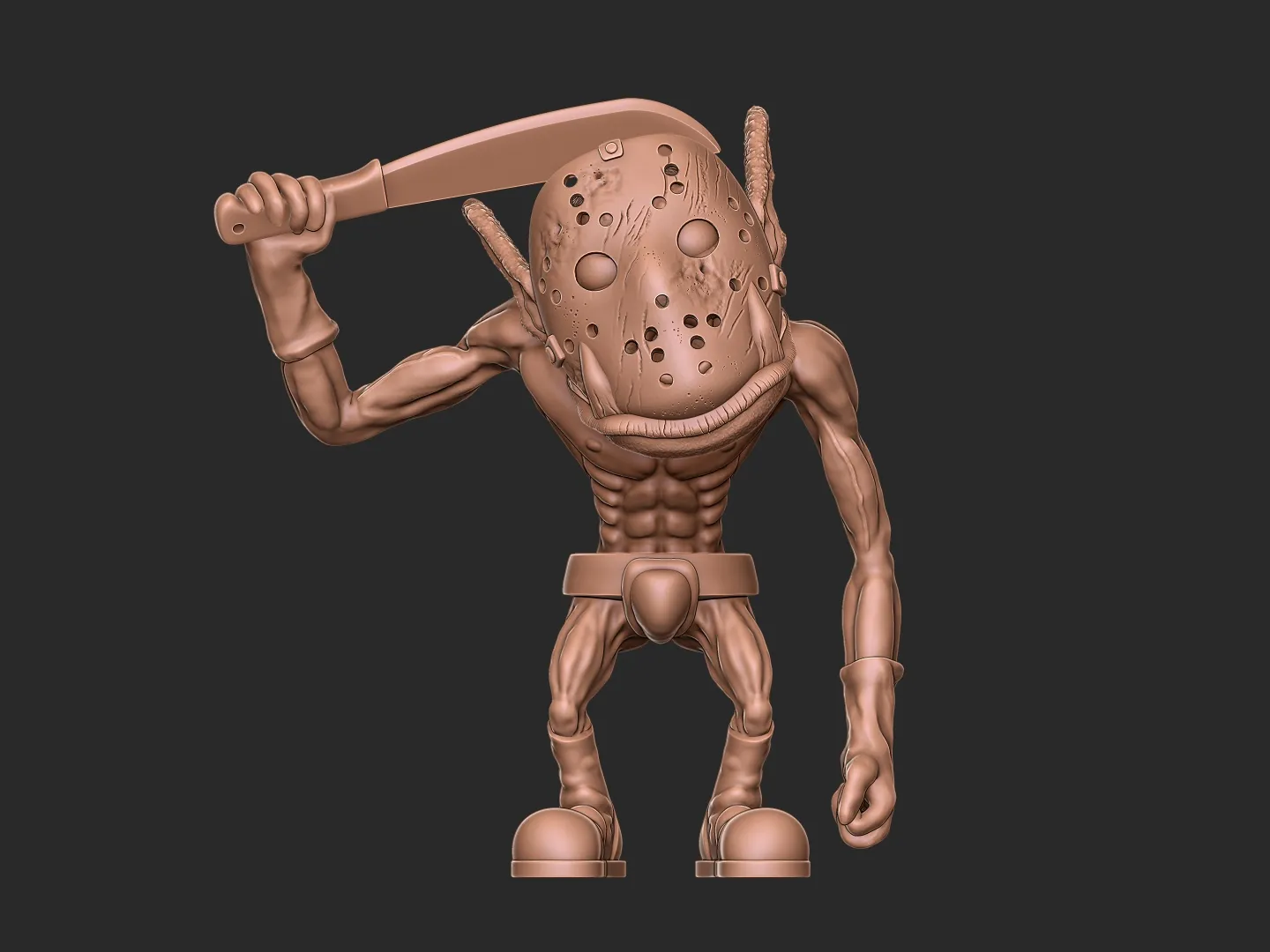 Vogland Orc Friday 13th miniature