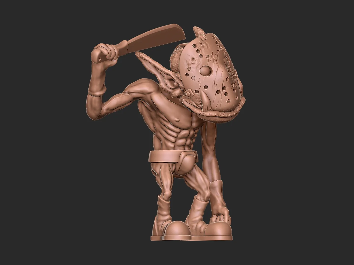 Vogland Orc Friday 13th miniature