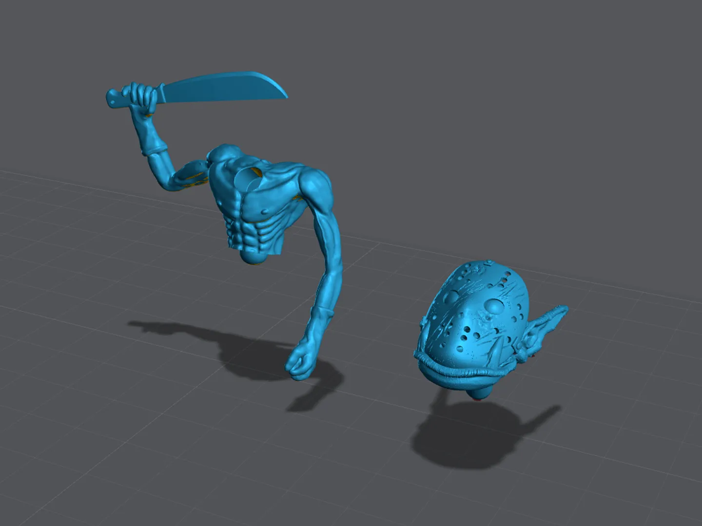 Vogland Orc Friday 13th miniature