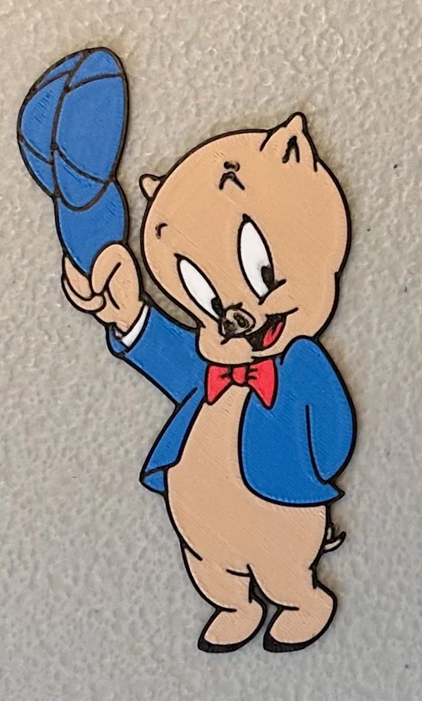 Nam Châm Heo Mập Nhiều Màu