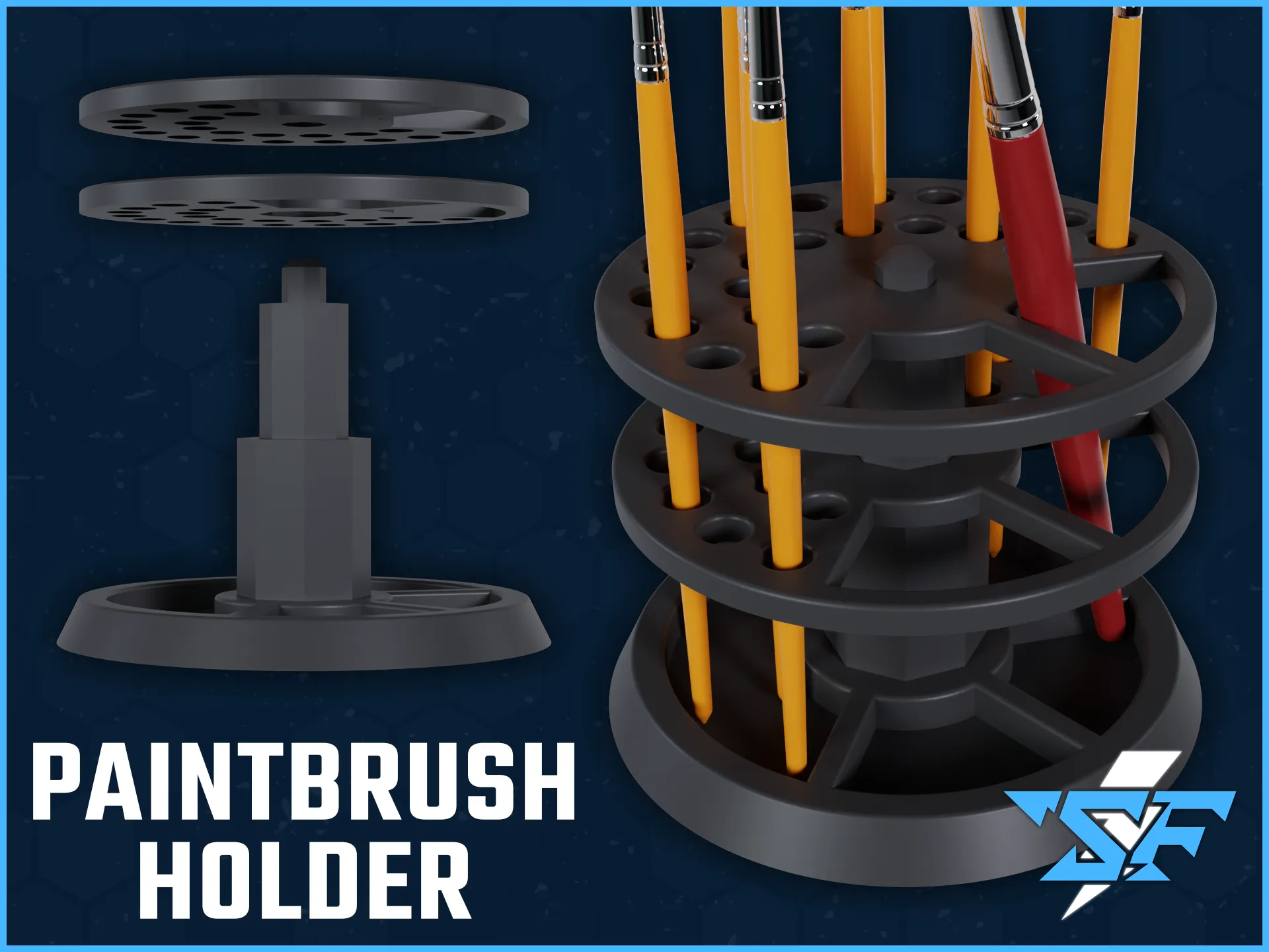 Tiêu đề Hộp đựng cọ vẽ Tóm tắt Một hộp đựng cọ vẽ