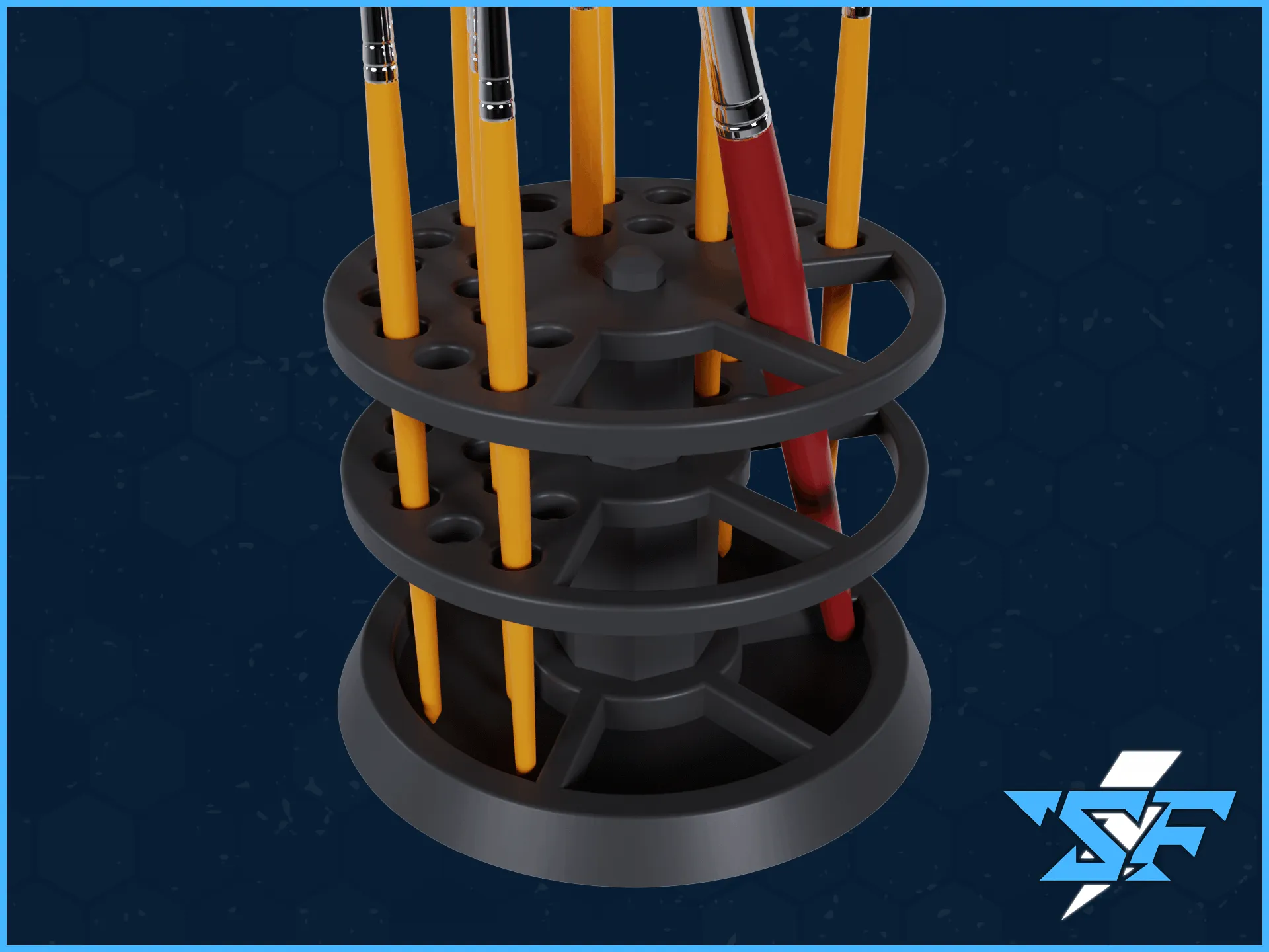 Tiêu đề Hộp đựng cọ vẽ Tóm tắt Một hộp đựng cọ vẽ