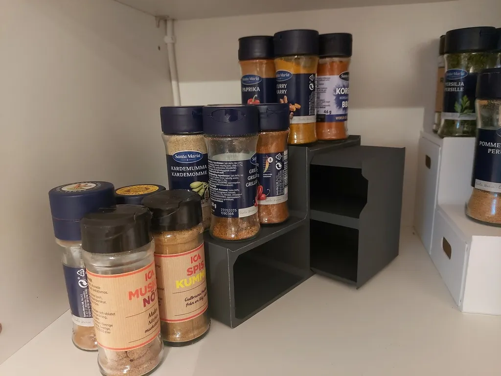 Tiêu đề Kệ đựng gia vị Sắp xếp tủ bếp Tóm tắt Thứ n