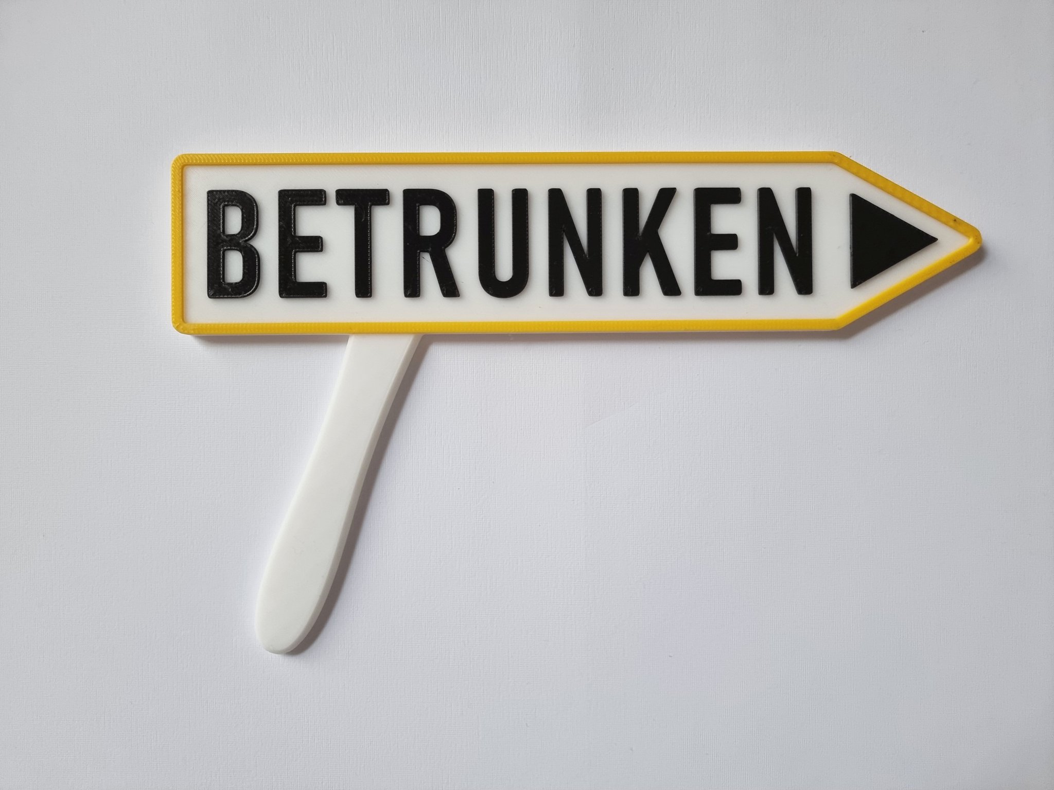 Tiêu đề Photobooth Props - Betrunken Tóm tắt Đạo cụbảng hiệu