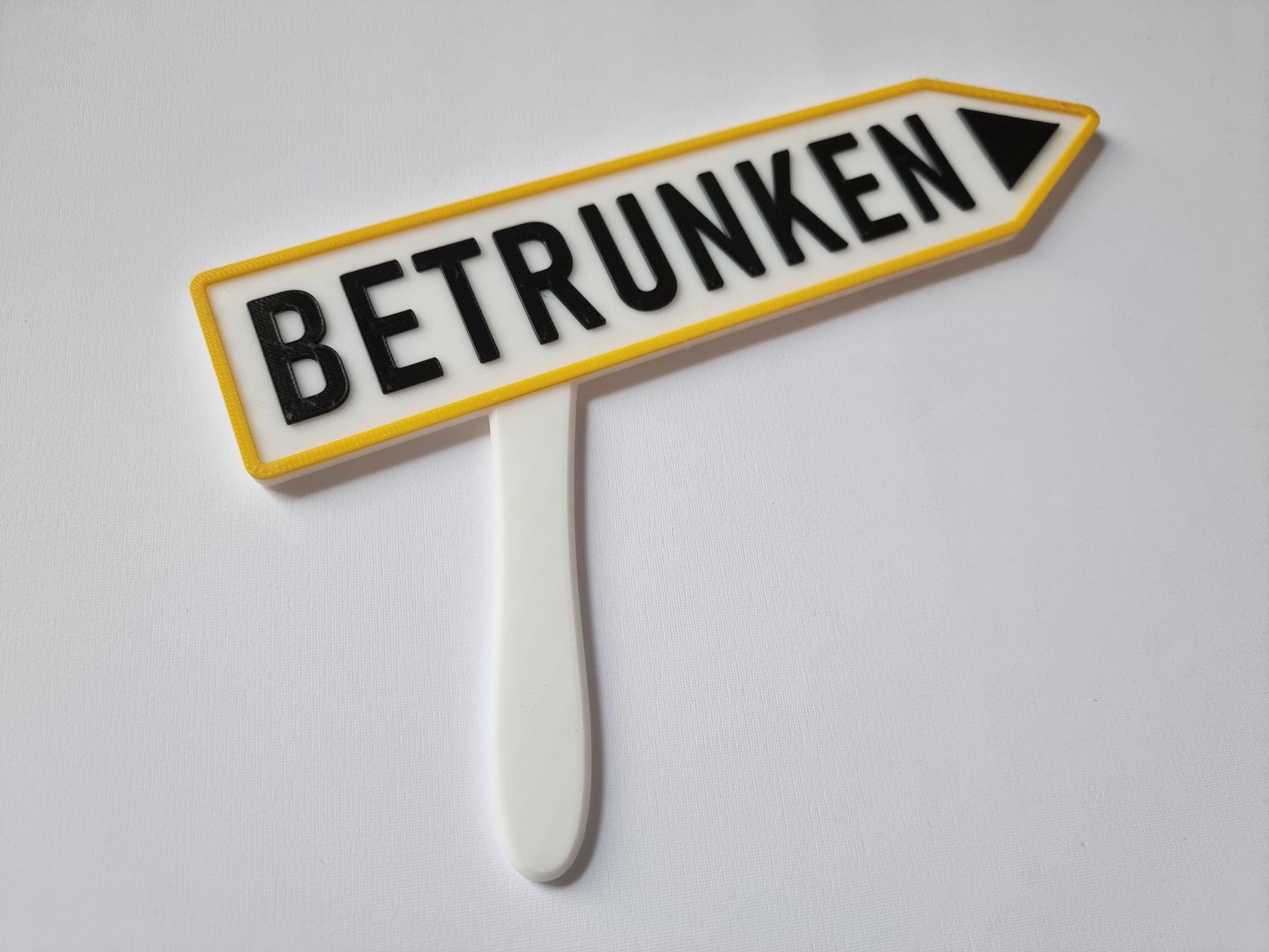 Tiêu đề Photobooth Props - Betrunken Tóm tắt Đạo cụbảng hiệu