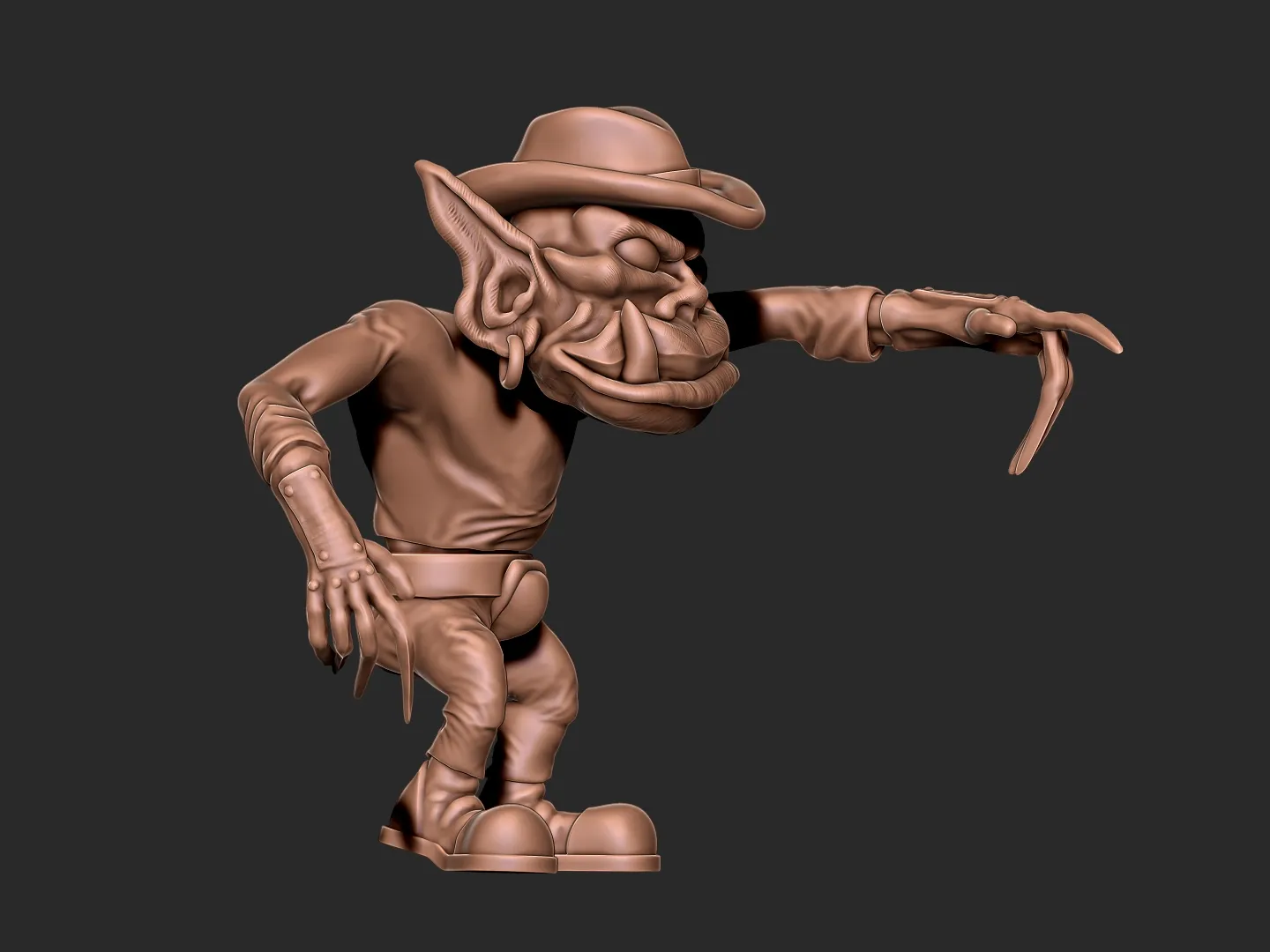 Tiêu đề Vogland Orc Freddy Krueger Fan thu nhỏ Tóm tắt Dễ dàng in