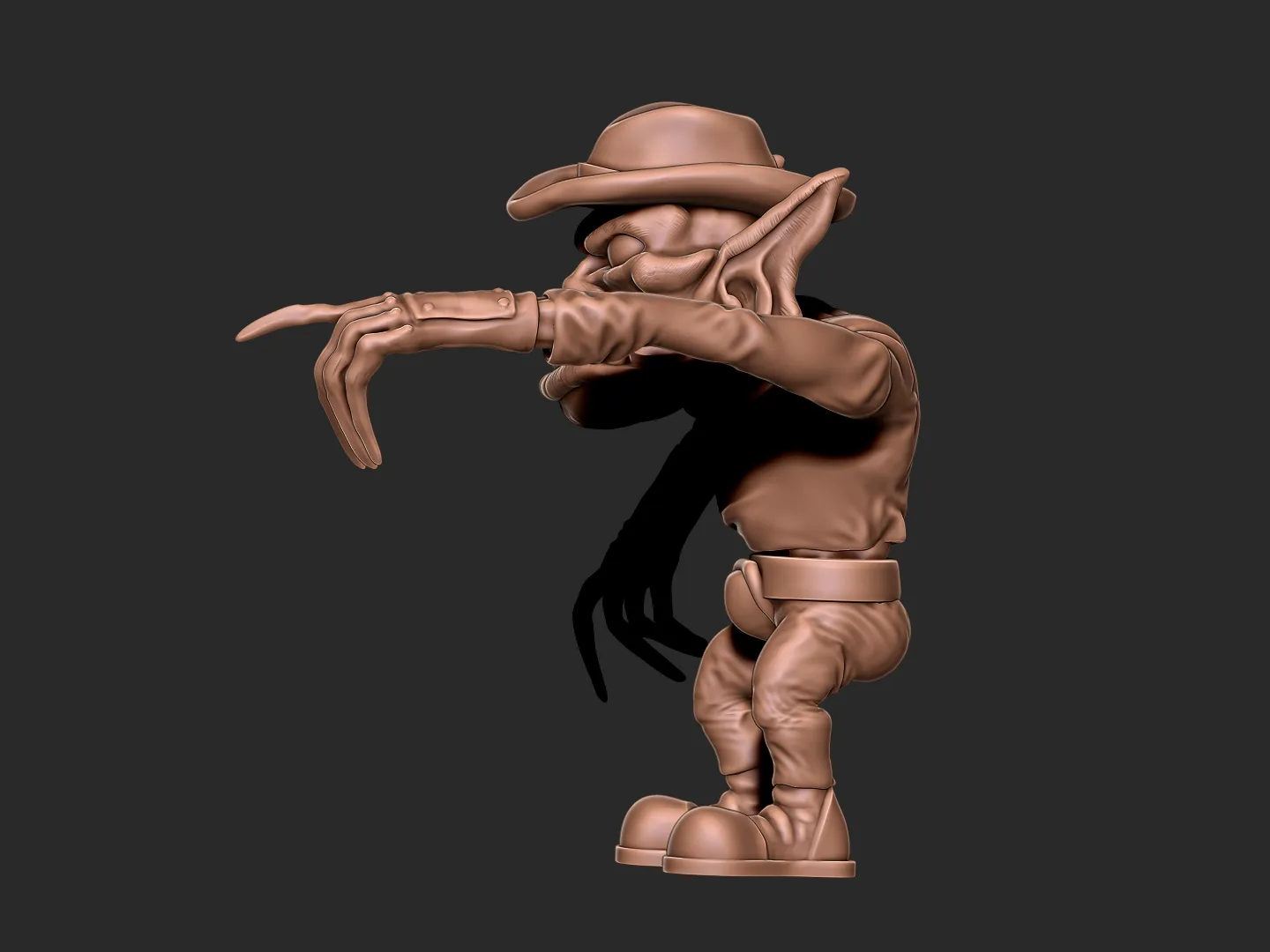 Tiêu đề Vogland Orc Freddy Krueger Fan thu nhỏ Tóm tắt Dễ dàng in