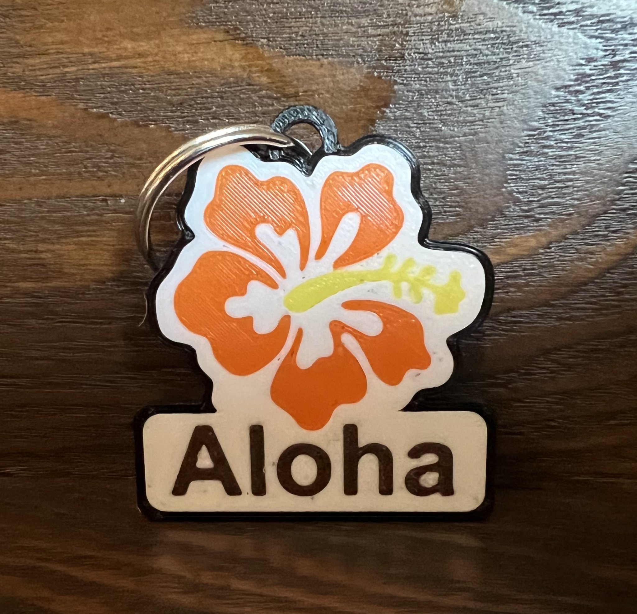 Tiêu đề Aloha với Móc khóa dâm bụt nhiều màu Tóm tắt Cần m