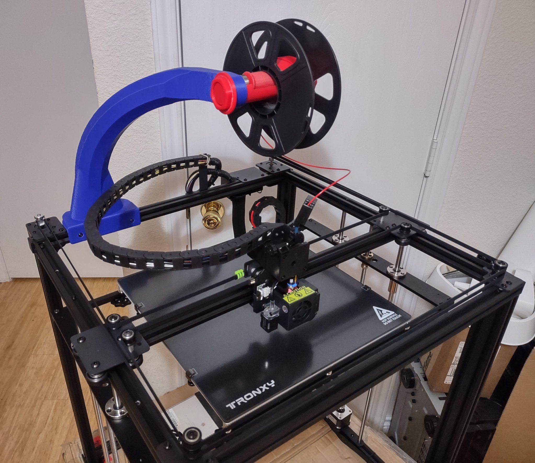 Tiêu đề Giá đỡ ống dây tóc cho Tronxy X5SA truyền động trực