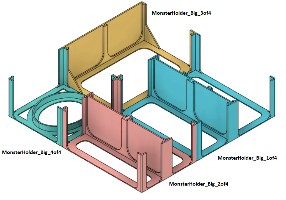 Khay Tổ Chức Mighty Mansions of Madness
