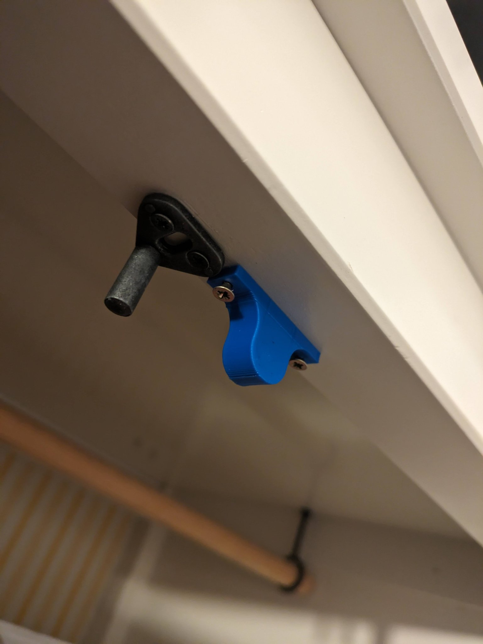 Tiêu đề Giá đỡ cửa tủ có chốt từ Tóm tắt Mô hình 3D M