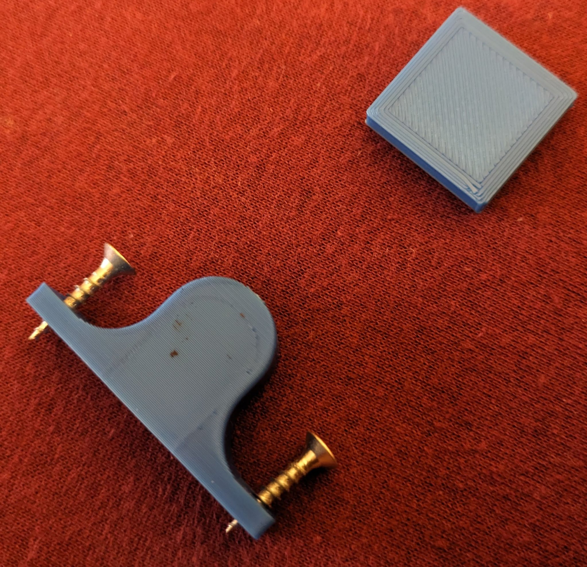 Tiêu đề Giá đỡ cửa tủ có chốt từ Tóm tắt Mô hình 3D M