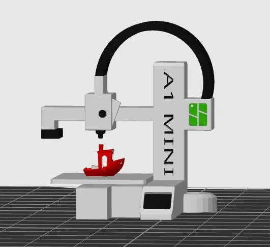 BambuLab A1 Mini - keychain - perfect to ease preorder pain!