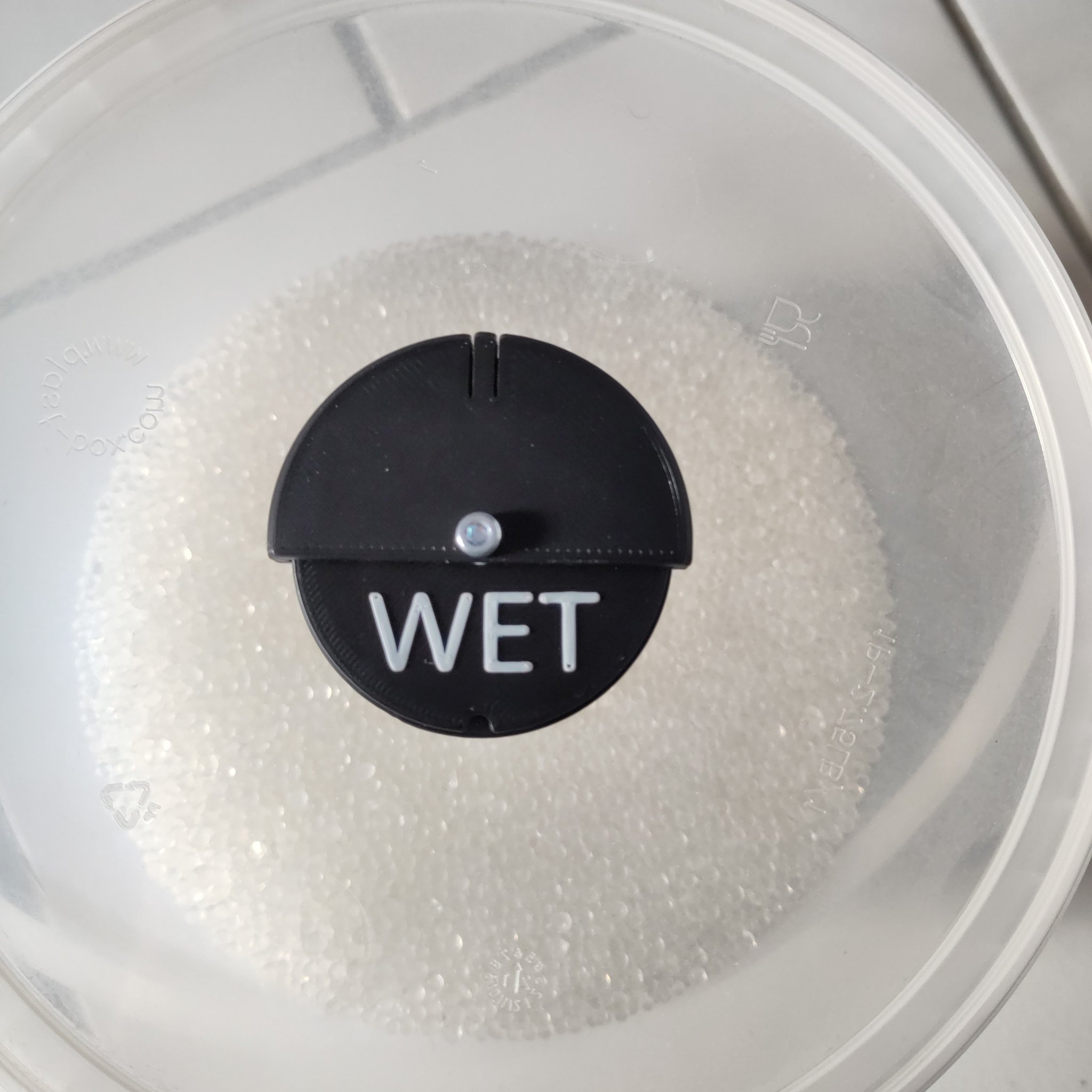 Tiêu đề Dấu hiệu thẻ ướt khô Deutsch Trocken Feucht Tóm