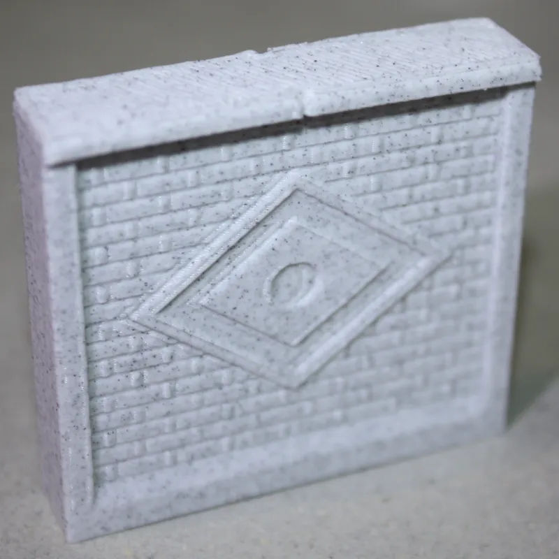 Ngói Tường GẠCH mặt bàn cho 1 có trang trí hình vuông Tóm tắt