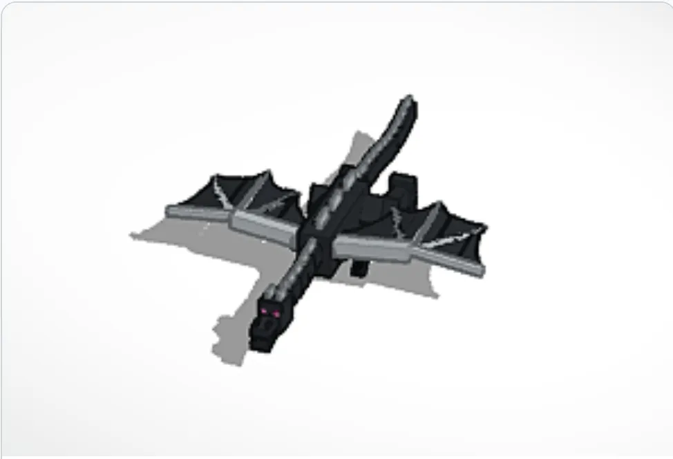 Mô Hình Rồng Ender Minecraft
