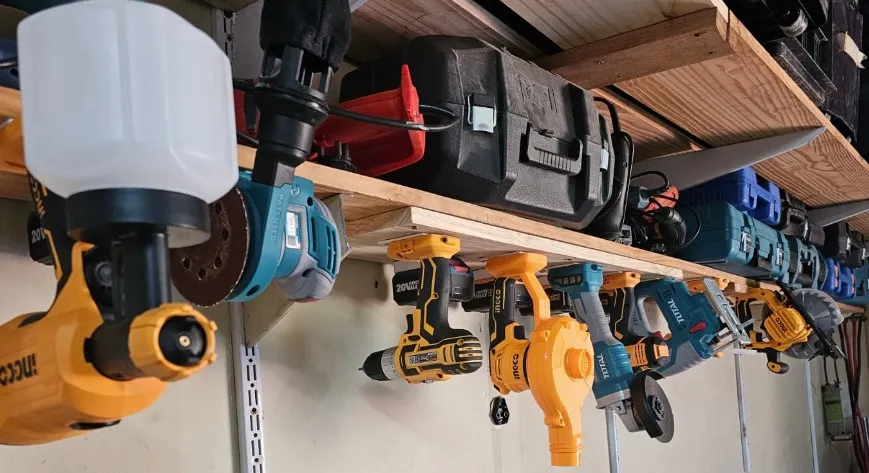 Khung Gắn Máy Pin Total Ingco