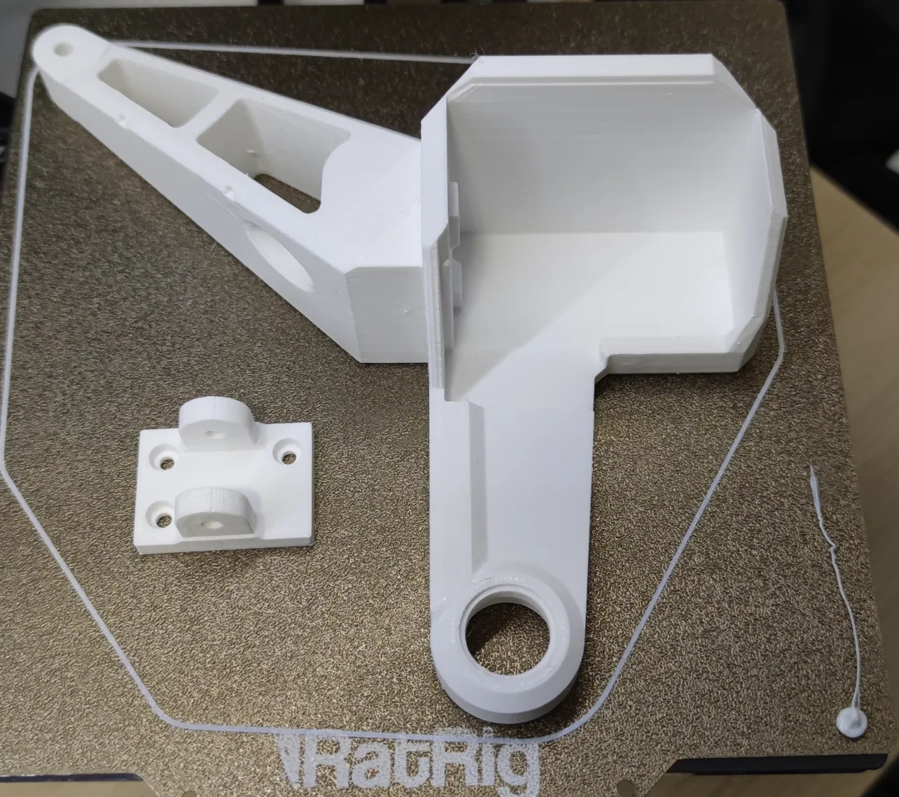 Nắp Cuối Trục Z Cặp Vật Liệu RatRig V-Minion có Cảm Biến Cuộn Dây Thông Minh BTT v2