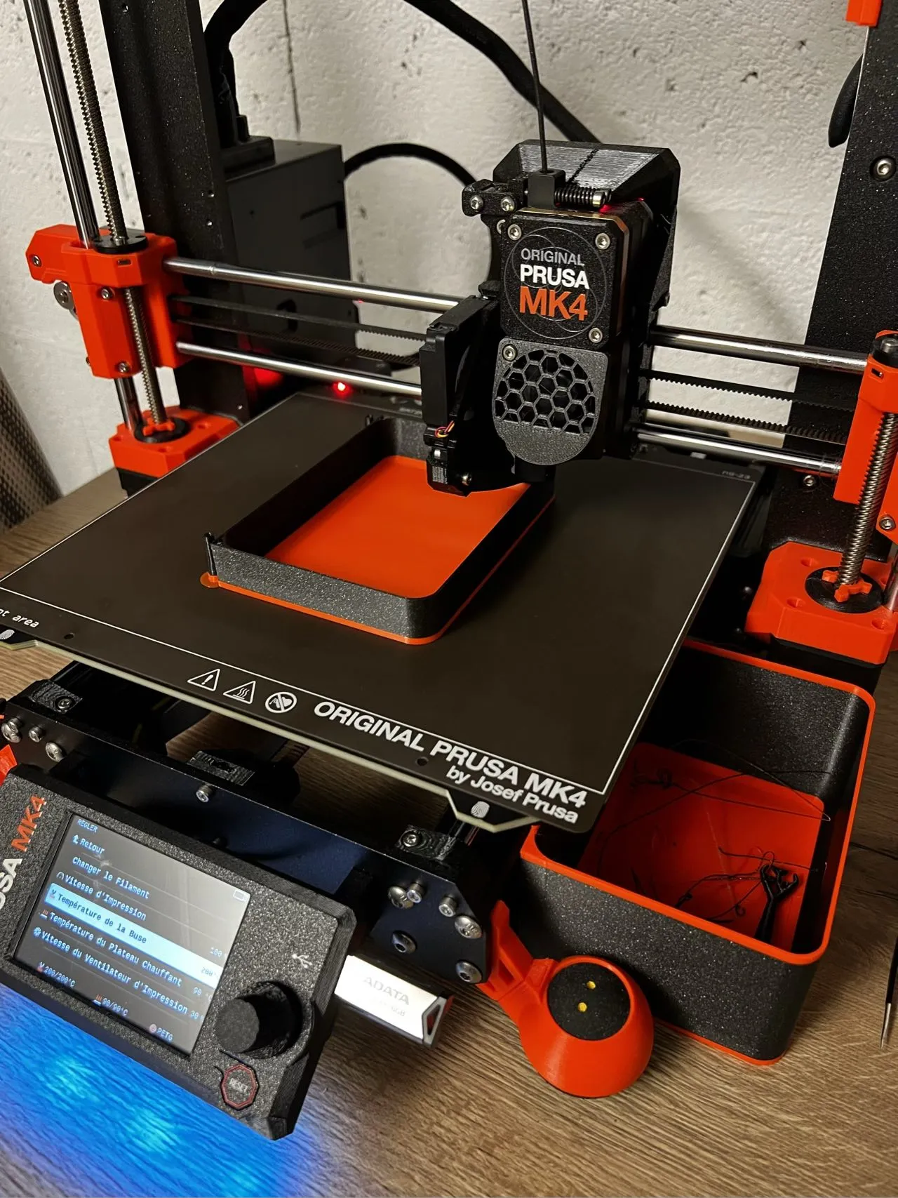 Tiêu đề Remix Prusa MK4 bin with SquashBallFeet Summary Un remix de Prusa