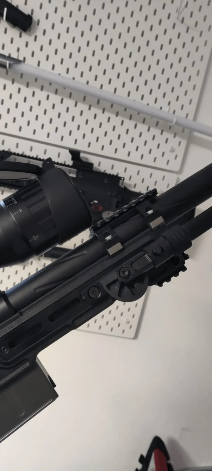 Tiêu đề Ray trước SSG10A3 Tóm tắt Đường ray picatinny Frint dà