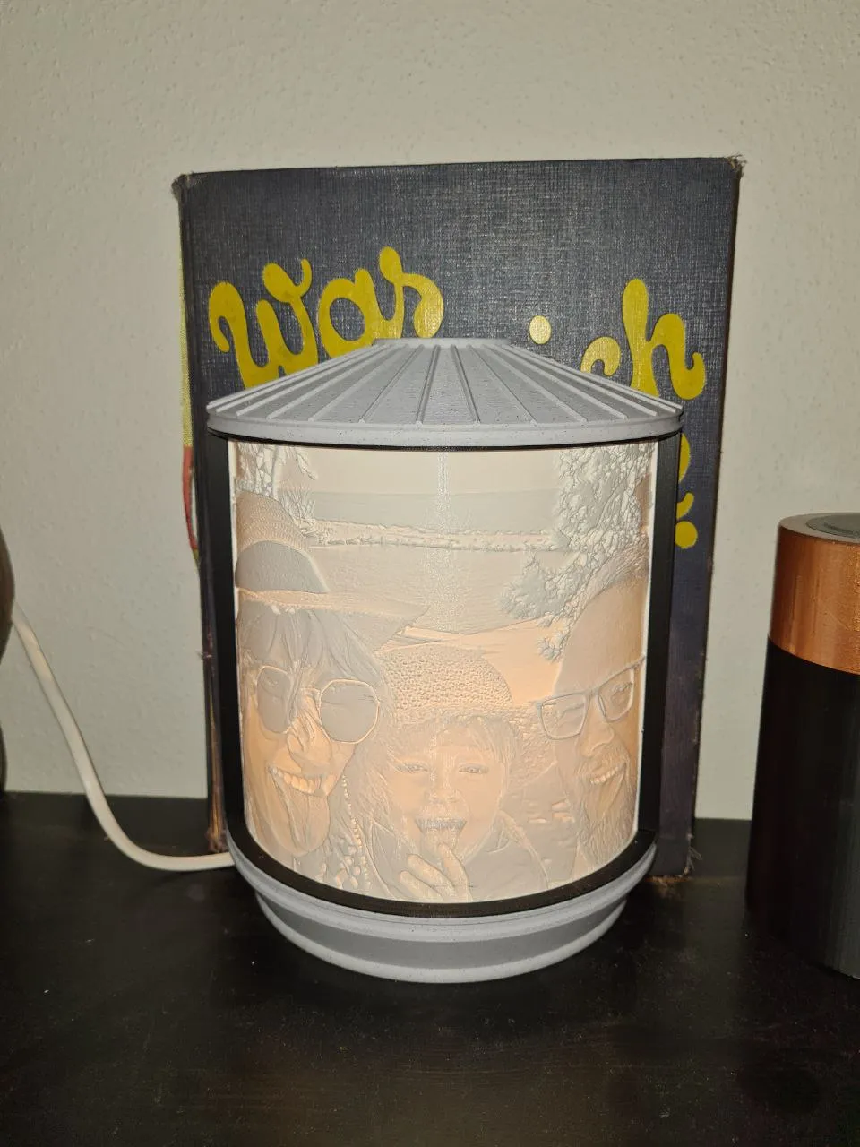 Đèn Lithophane Gắn Tường Cao Hơn (bản sửa đổi)