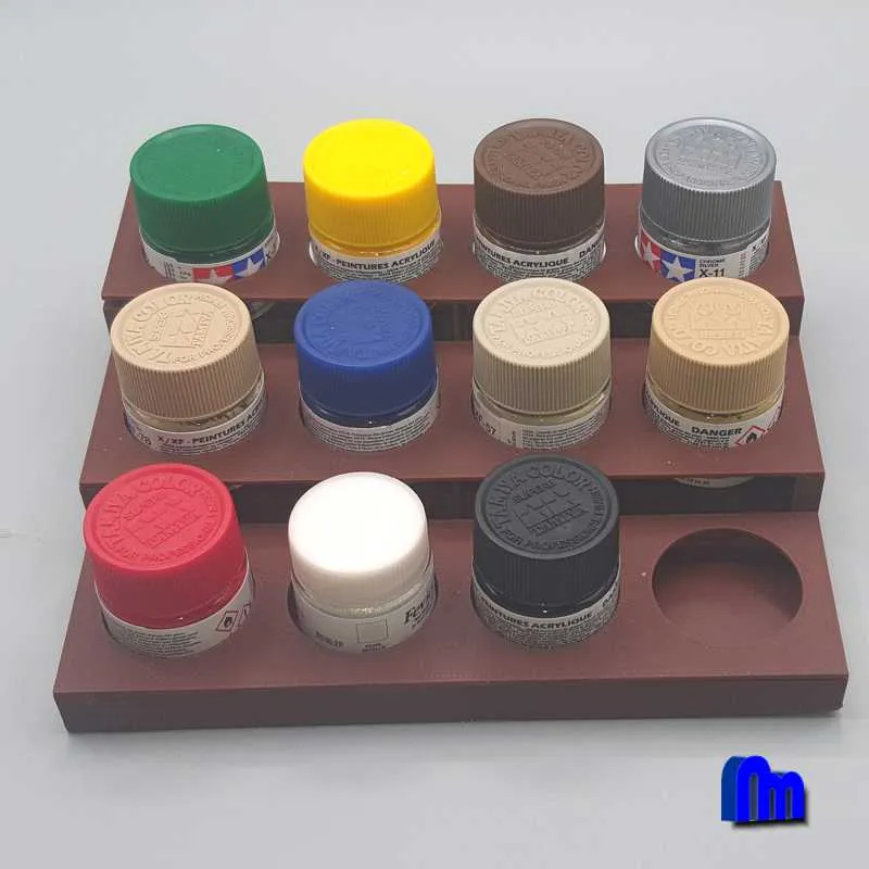 Tiêu đề Support flacons peinture Tóm tắt Un petit support pour ranger