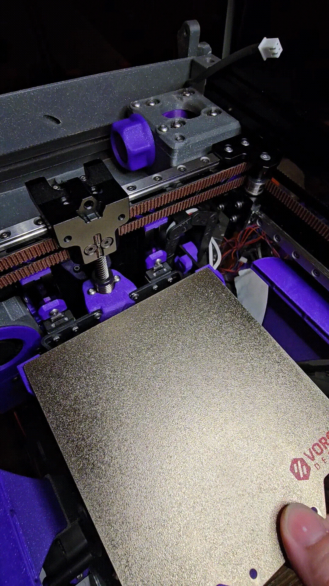 Tiêu đề Voron 02 Build Plate Stop Tóm tắt Các dấu ngoặc đơn gi