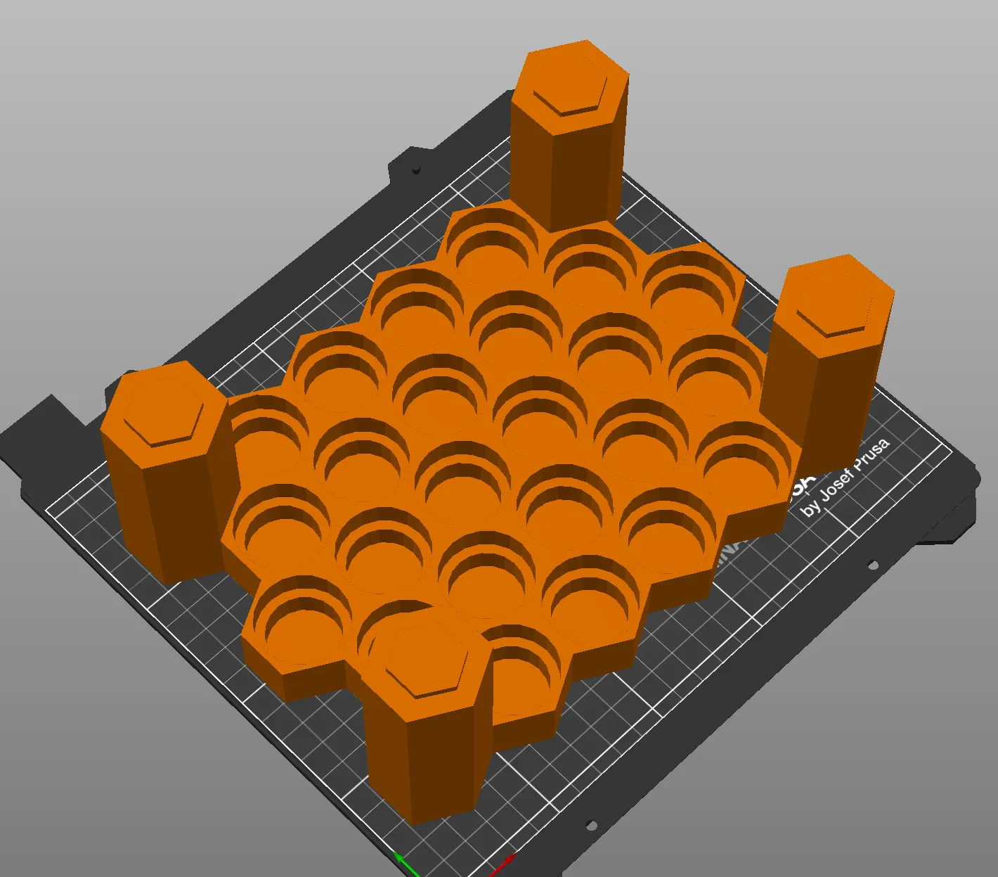 Tiêu đề Giá đỡ chai sơn 252732mm có thể xếp chồng lên nhau