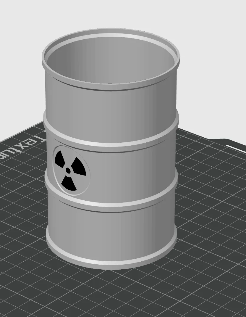 Chân Cắm Bút và Phụ Kiện Hình Thùng Rác Hóa Chất