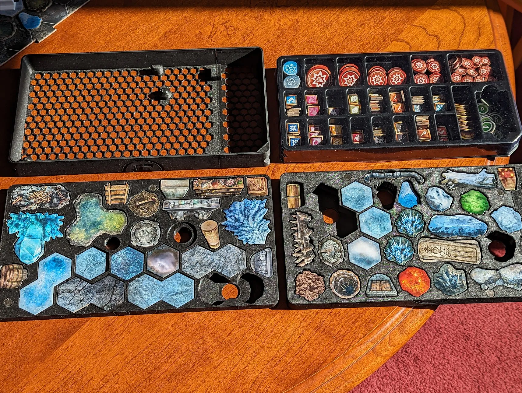 Tiêu đề Công cụ sắp xếp và lưu trữ màn hình Frosthaven cho cá