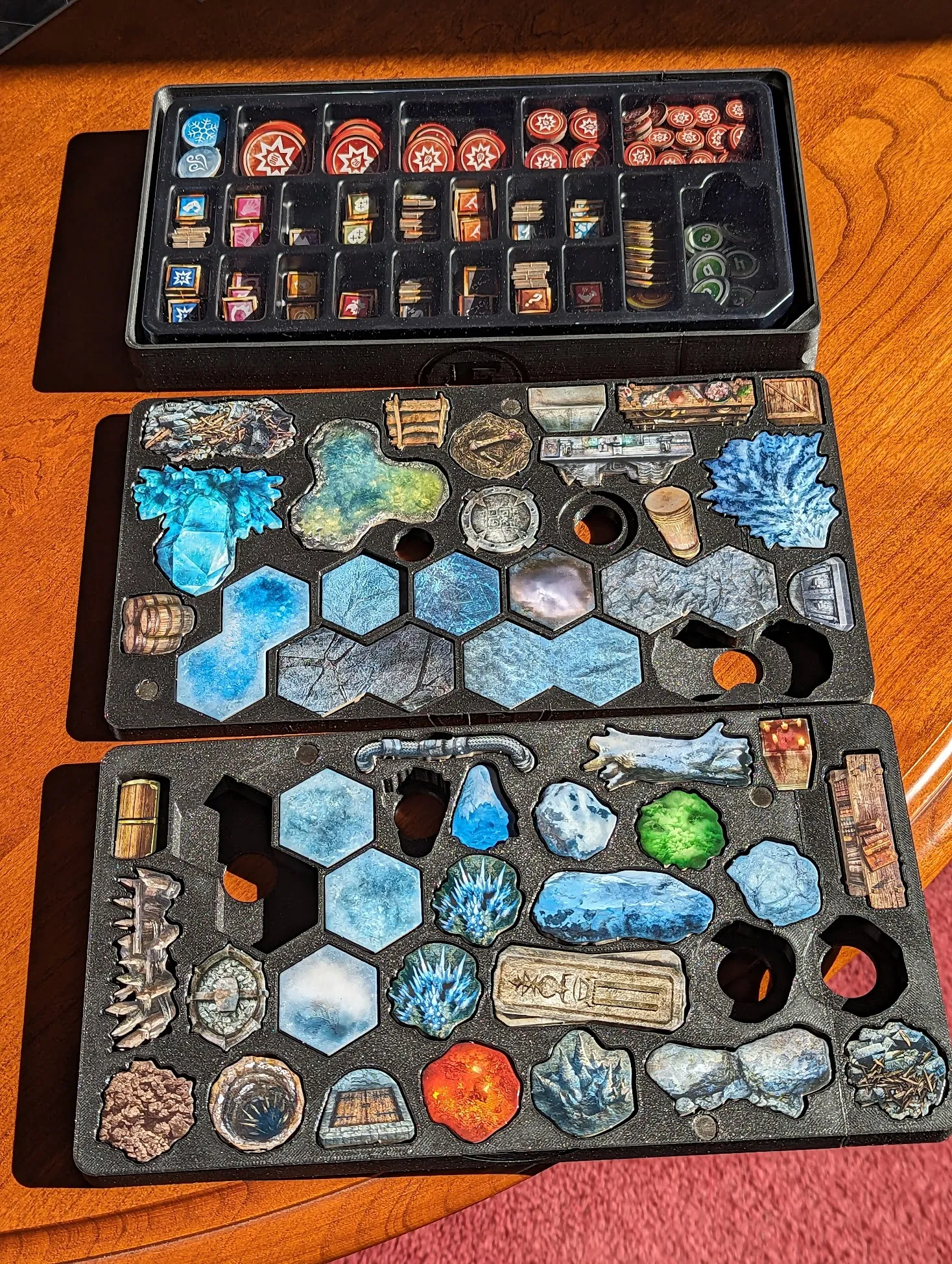 Tiêu đề Công cụ sắp xếp và lưu trữ màn hình Frosthaven cho cá