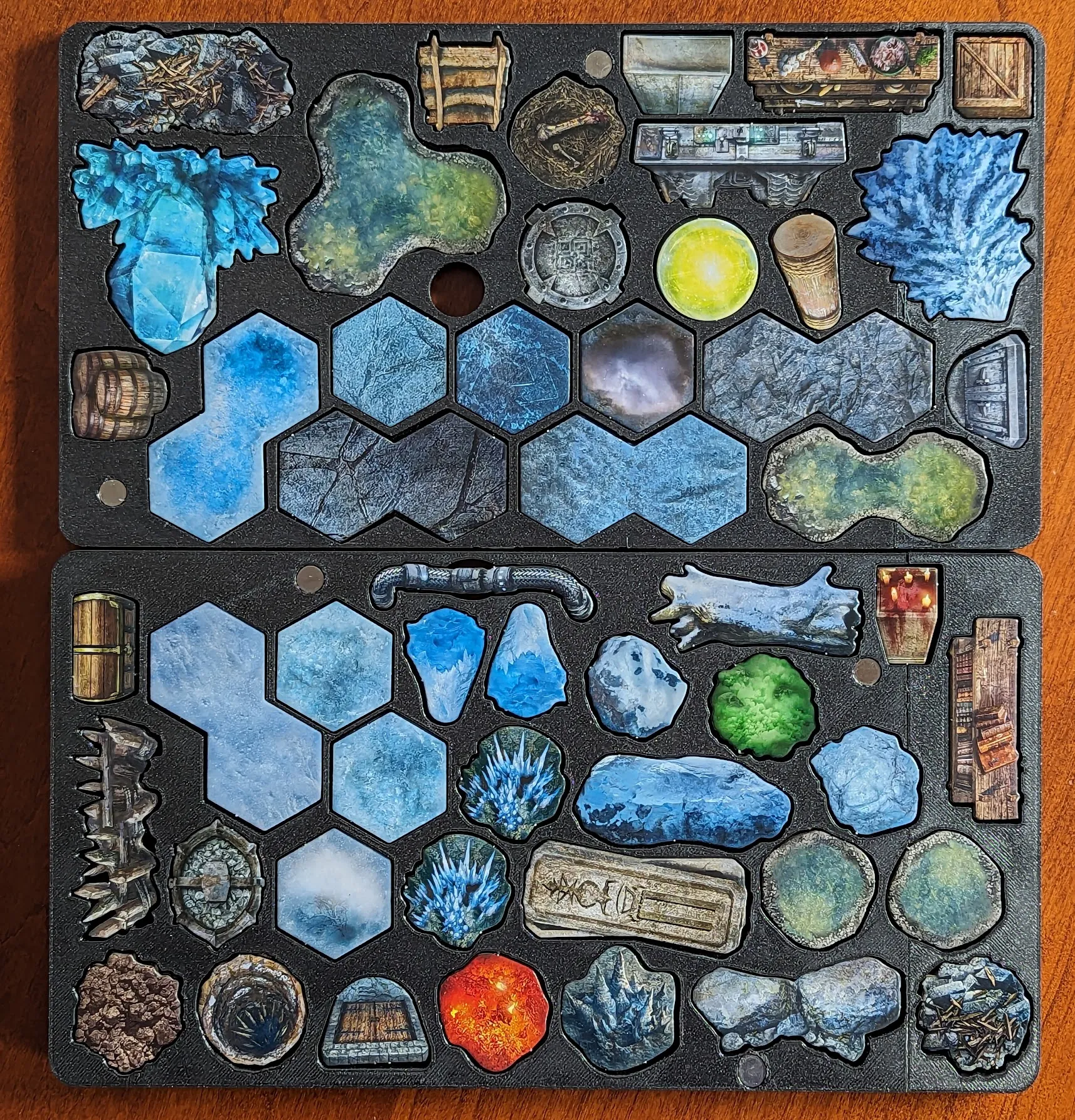 Tiêu đề Công cụ sắp xếp và lưu trữ màn hình Frosthaven cho cá