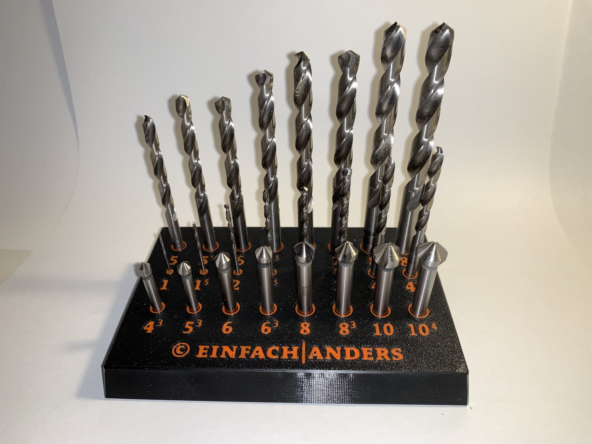 Giá đỡ Mũi Khoan và Mũi Khoét Lỗ Kích Cỡ Metric