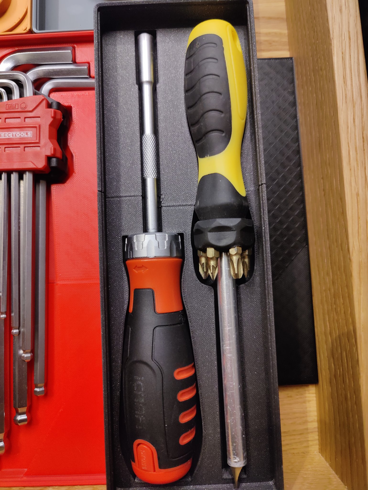 Gridfinity - double screwdriver holder