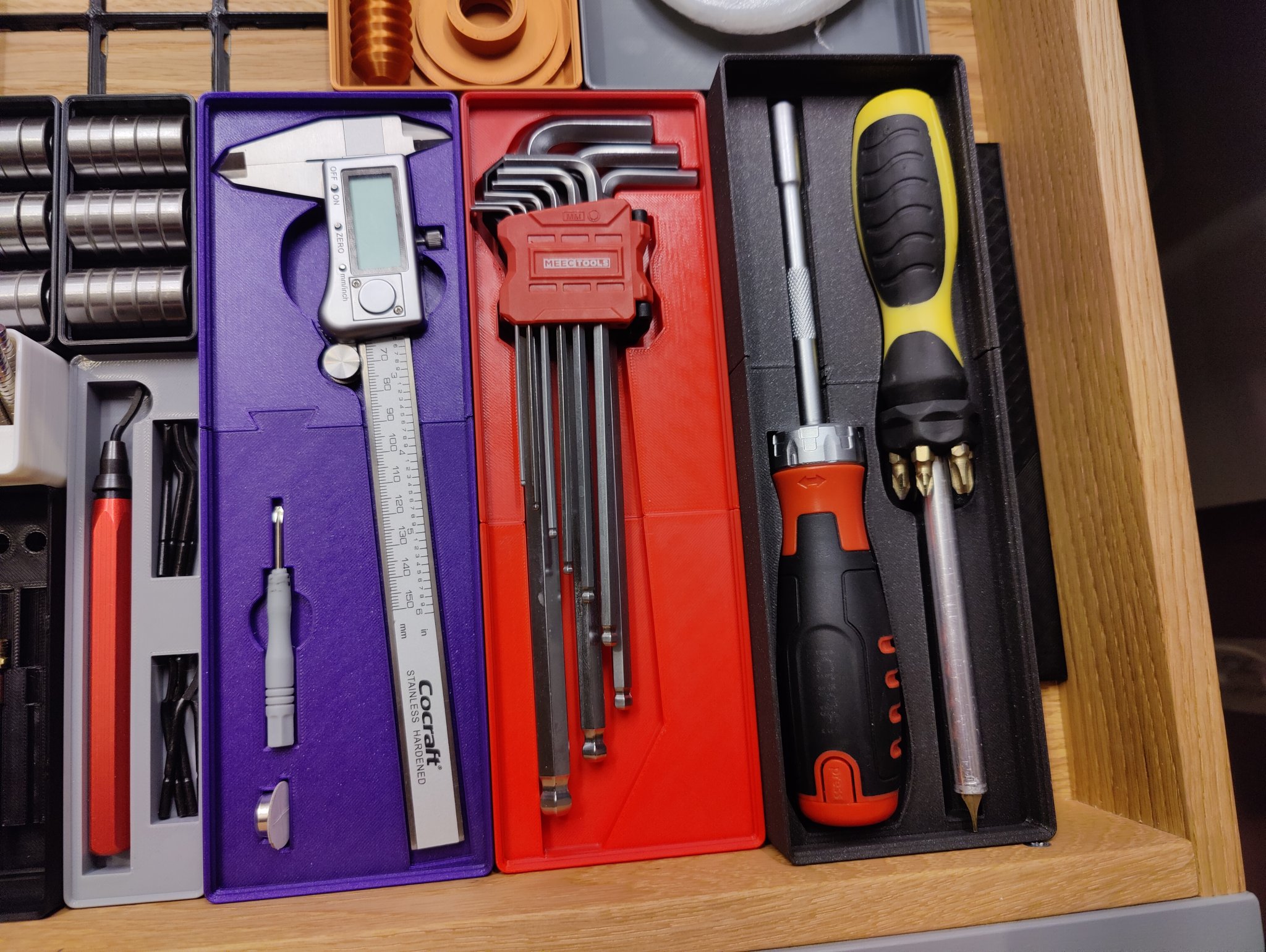 Gridfinity - double screwdriver holder